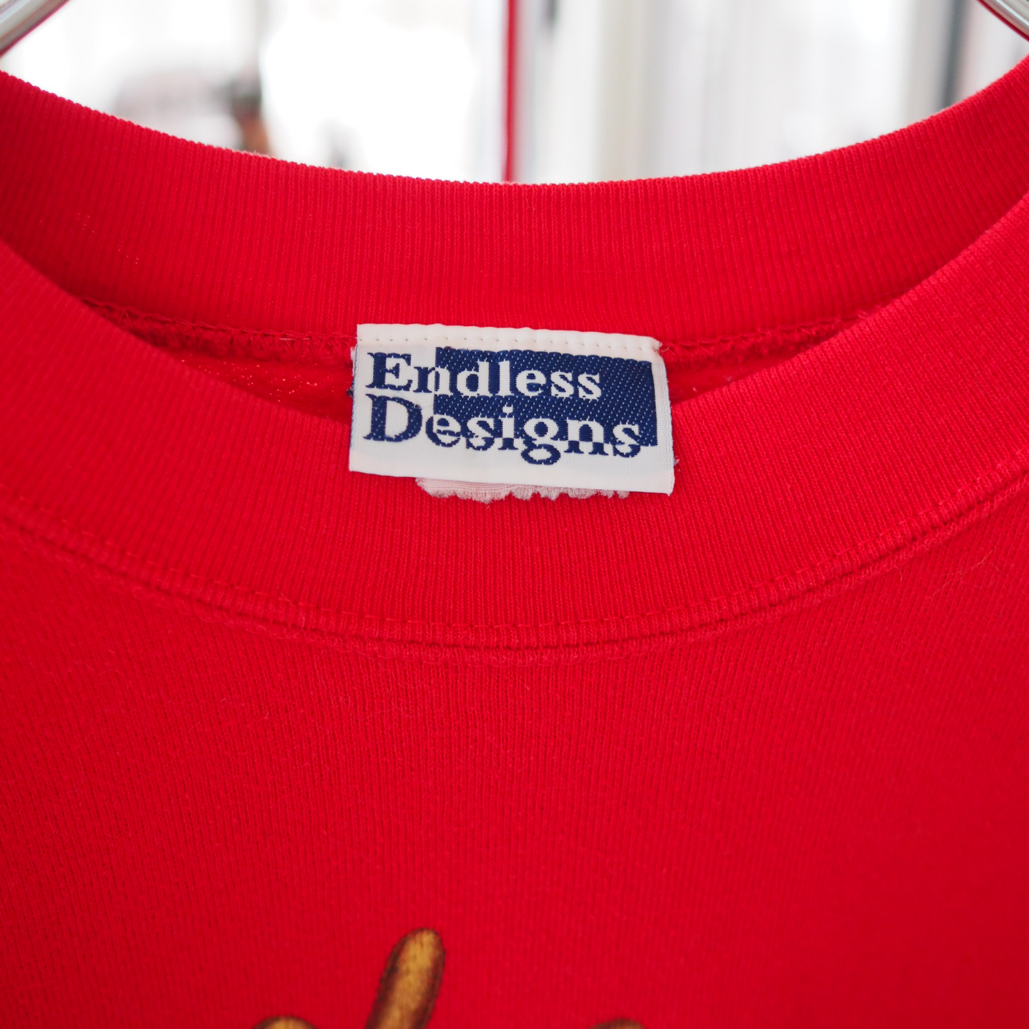 Cat and Reindeer Toy Christmas Sweat / 90s