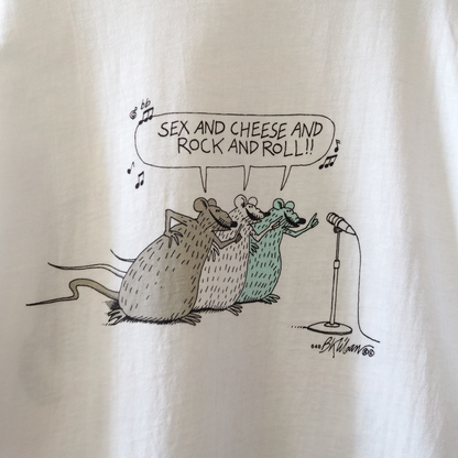 Rock'n'Roll Cats Tee / 80s- / Made in USA