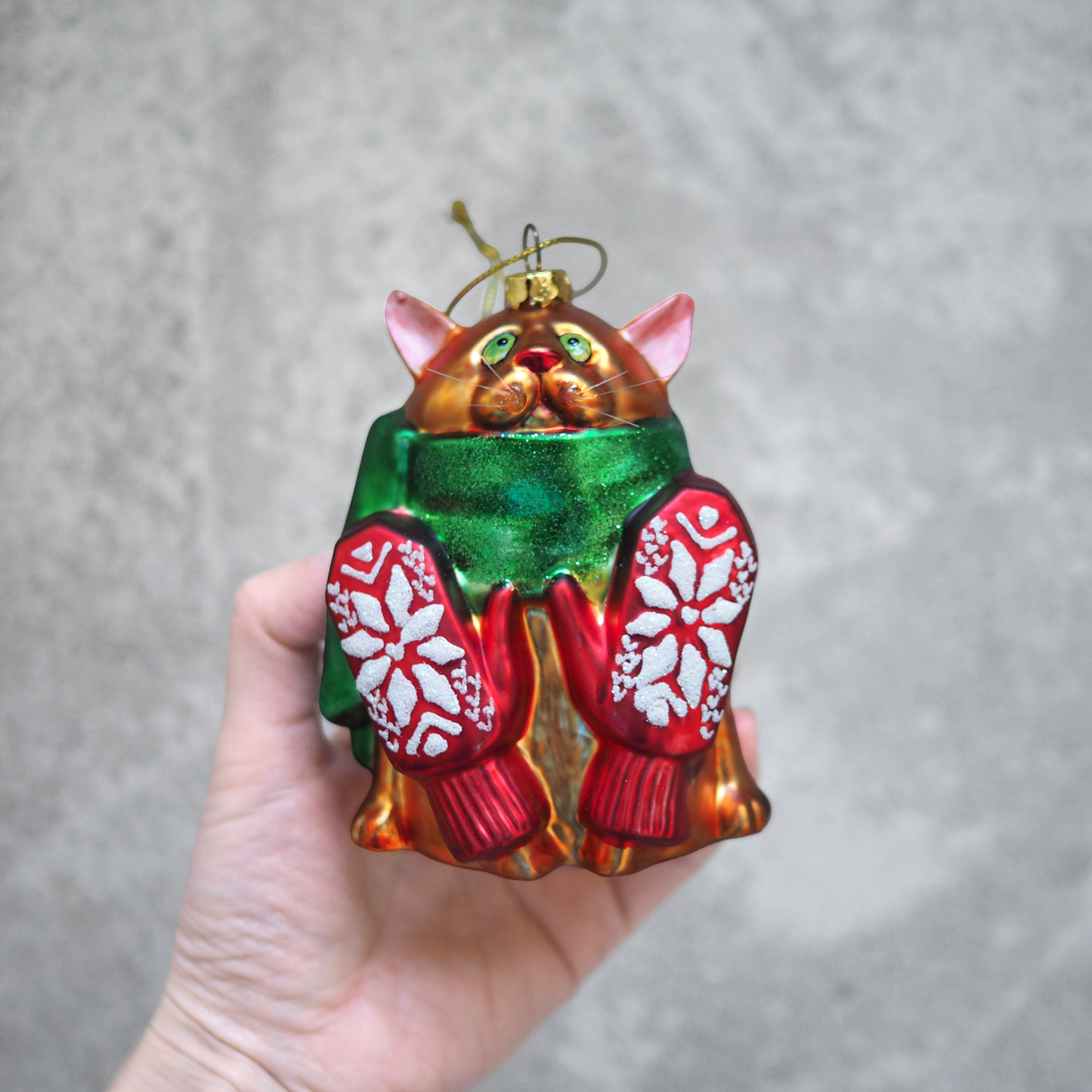 Xmas Ornament "Mittens Cat" / Kurt Adler × The Art Institute of Chicago