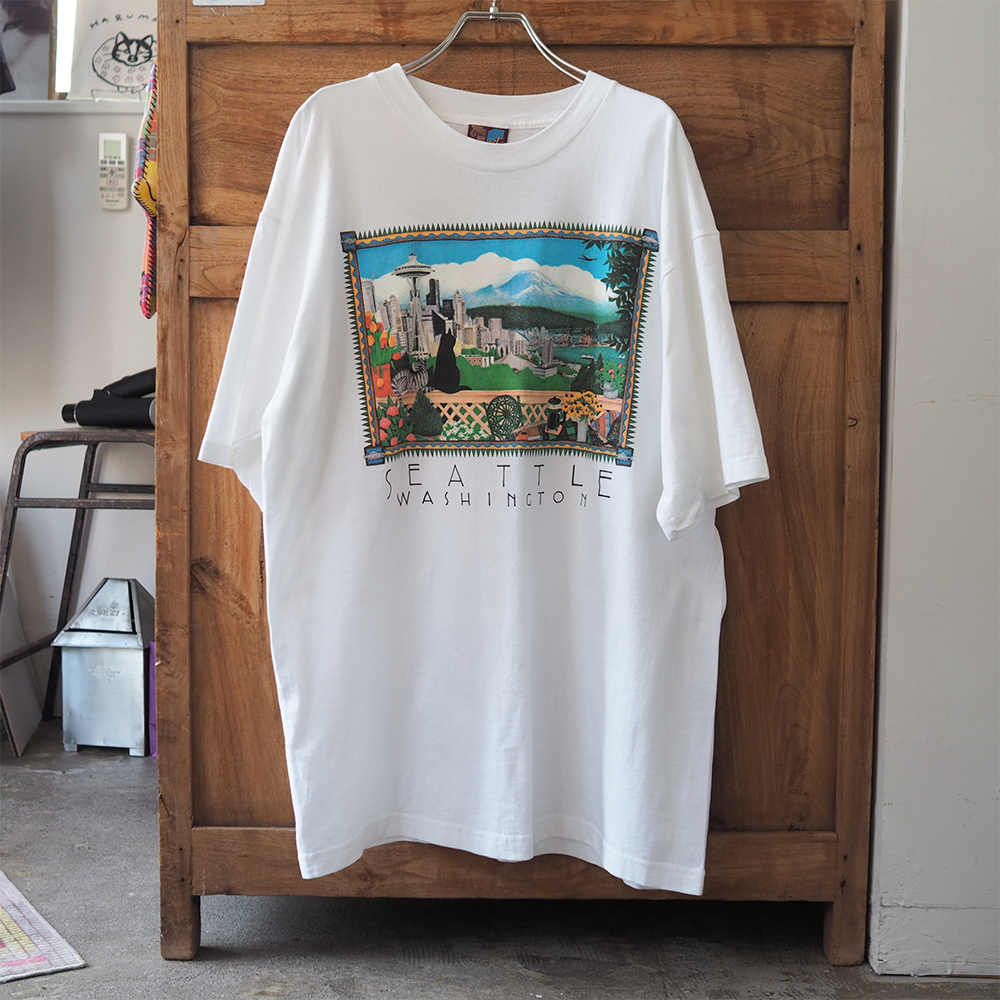 Seattle Washington Tee / 90s / Made in USA