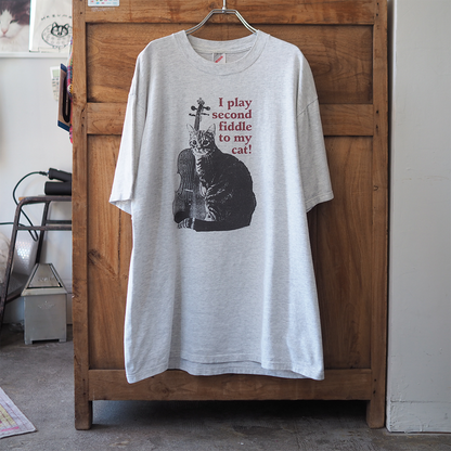 I Play Second Fiddle Tee / 90s / Made in USA