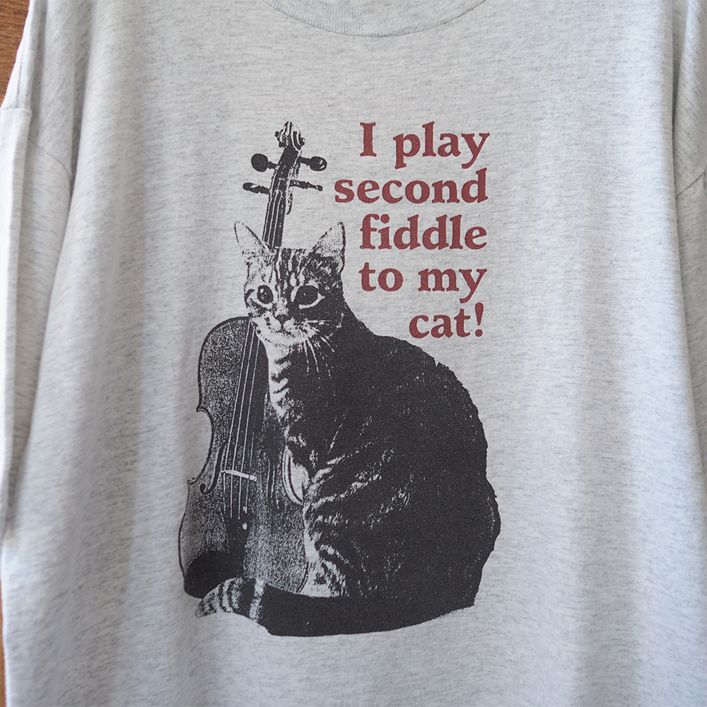 I Play Second Fiddle Tee / 90s / Made in USA