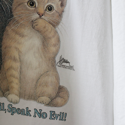 See No Evil, Hear No Evil, Speak No Evil Tee / Made in USA