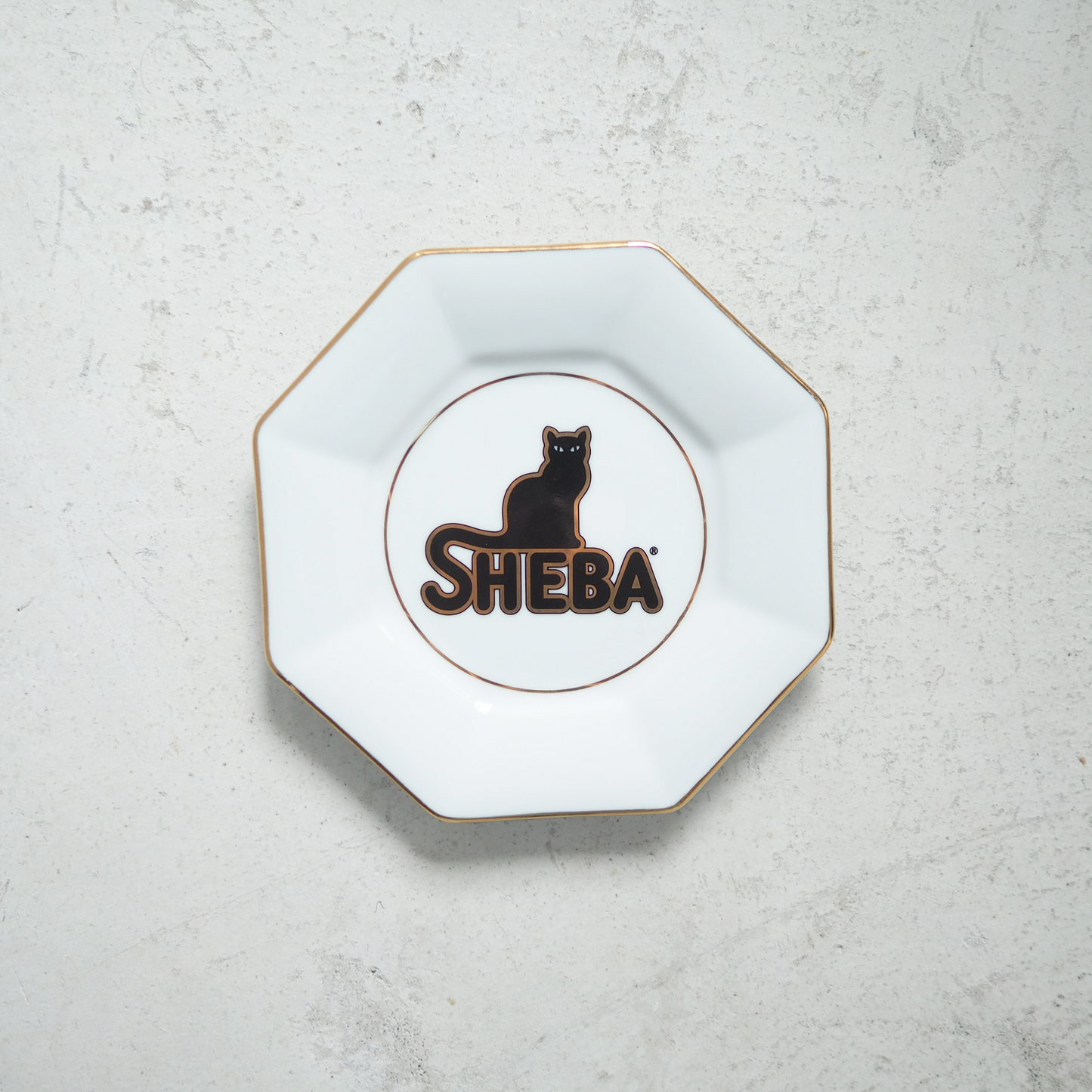 Sheba Glass Plate / 90s