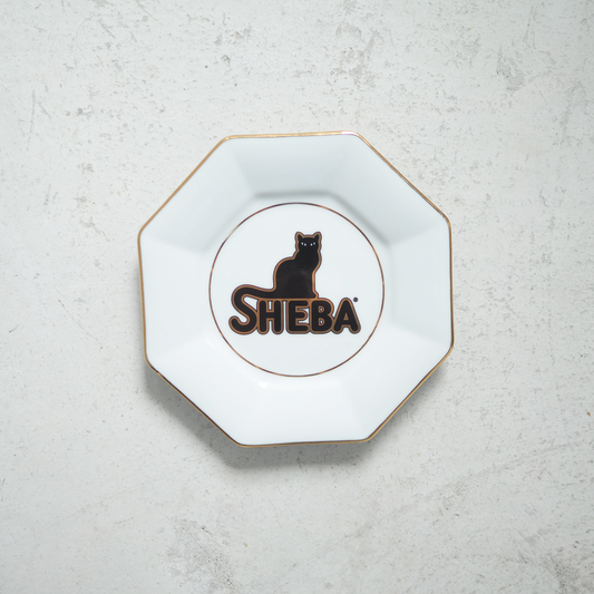 Sheba Glass Plate / 90s