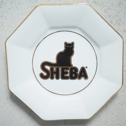 Sheba Glass Plate / 90s