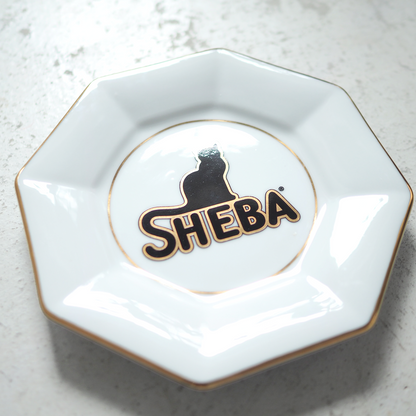 Sheba Glass Plate / 90s