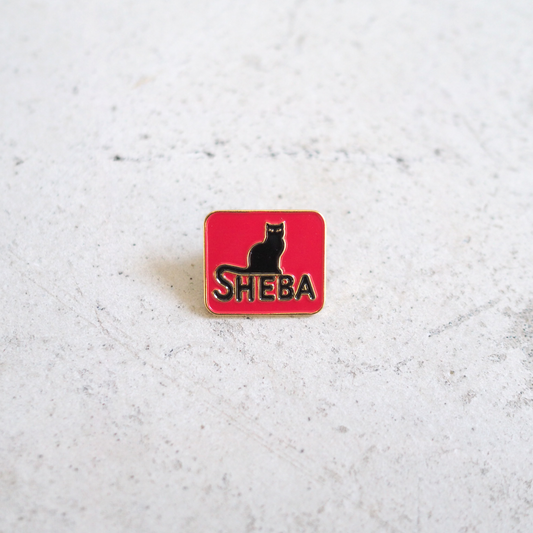 Sheba Logo Pin / 90s