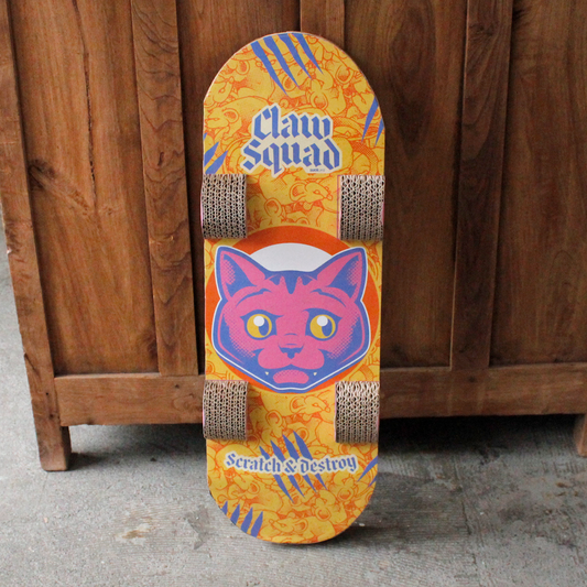 Cat Scratch Skateboard Scratcher