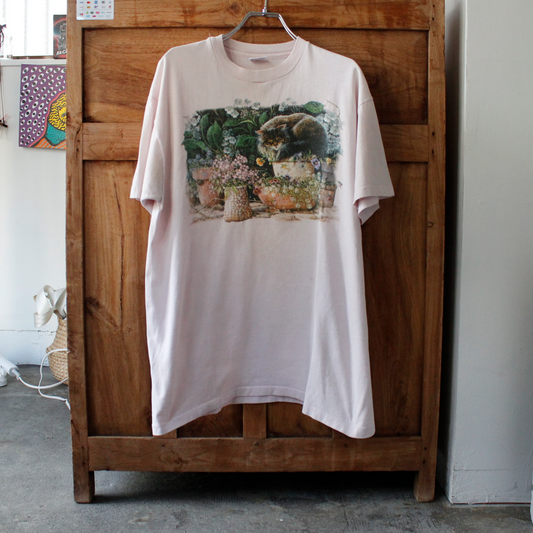 Sleeping in the Garden Tee / 90s / Made in USA