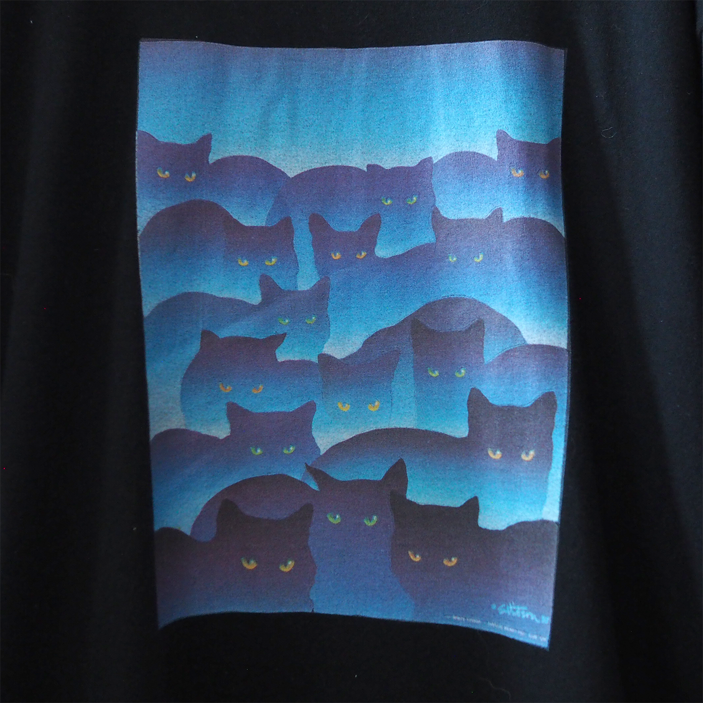SMOKY MOUNTAIN CATS (Sherry Vintson) Tee / 90s / Made in USA