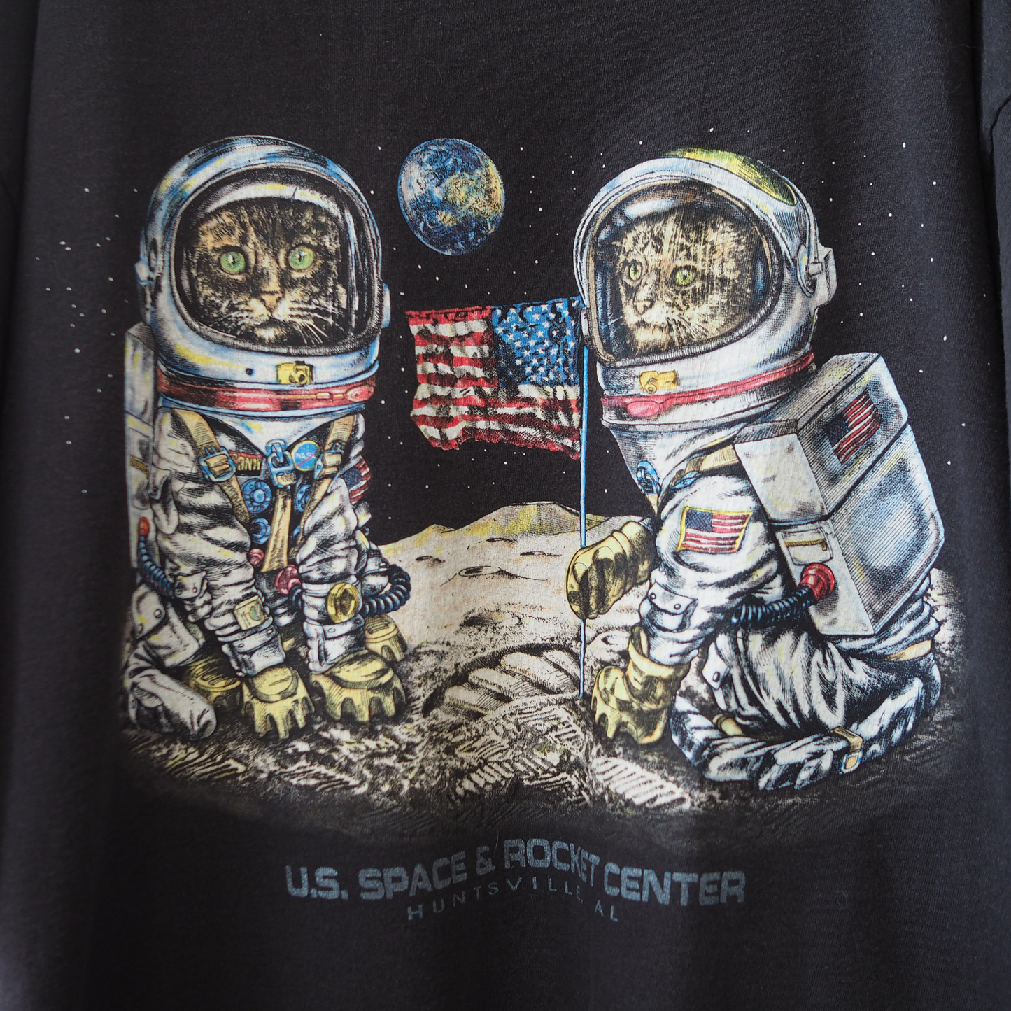 U.S. Space & Rocket Center Tee / 90s / Made in USA