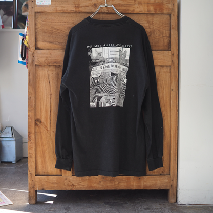 STUART KATT Long-Sleeve Tee / 90s / Made in Canada