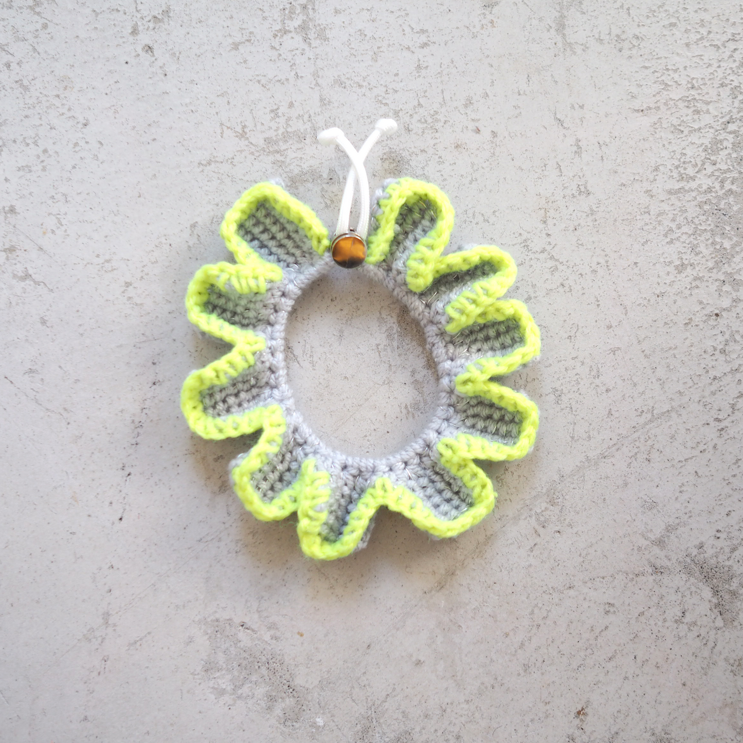 Paracord & Knit Collar🌼