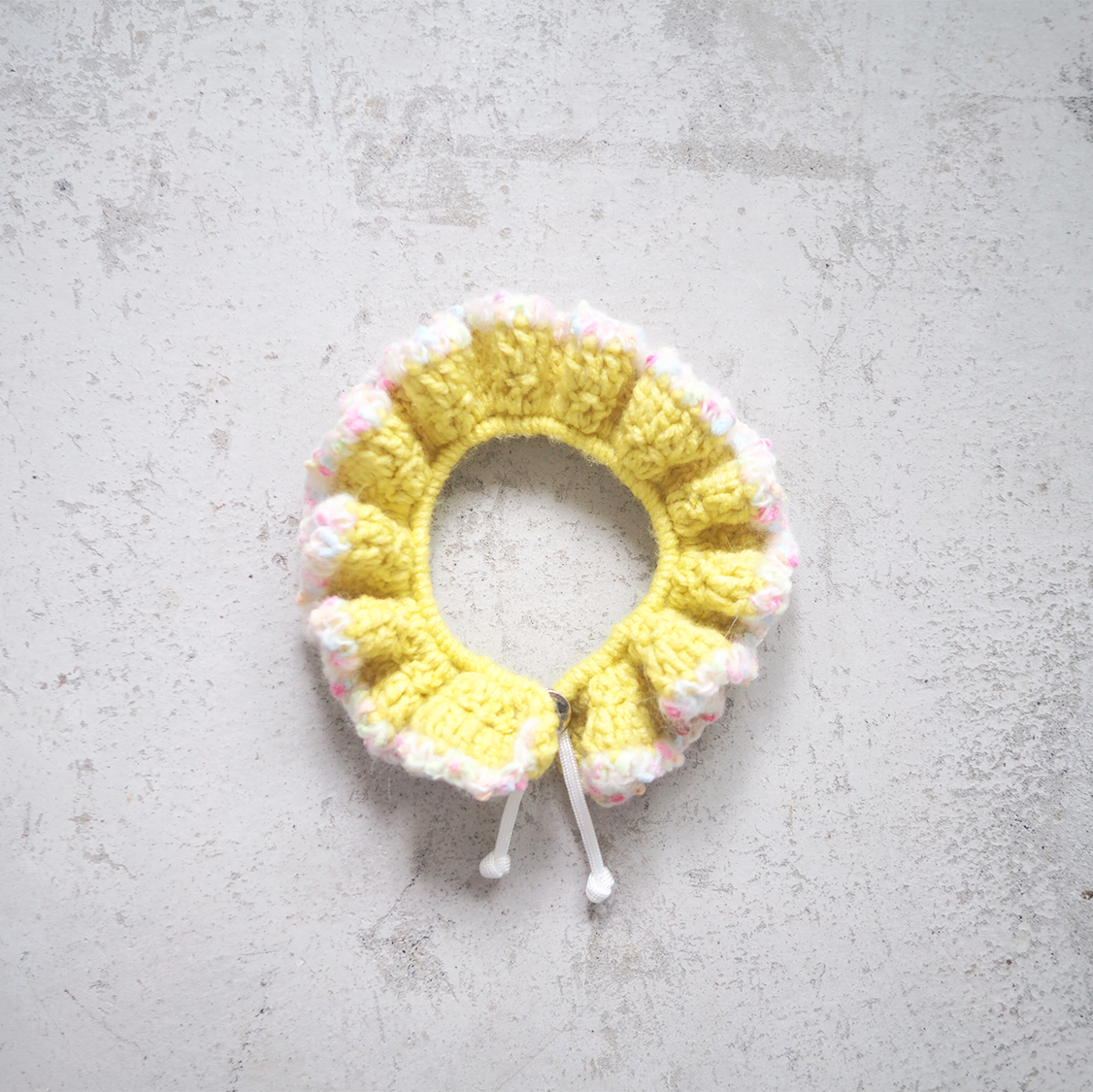 Paracord & Knit Collar🌼