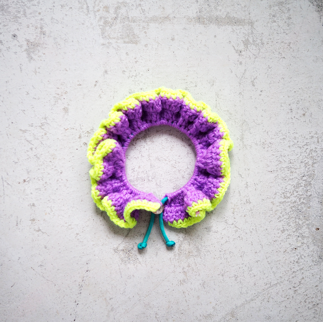 Paracord & Knit Collar🌼