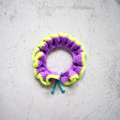 Paracord & Knit Collar🌼