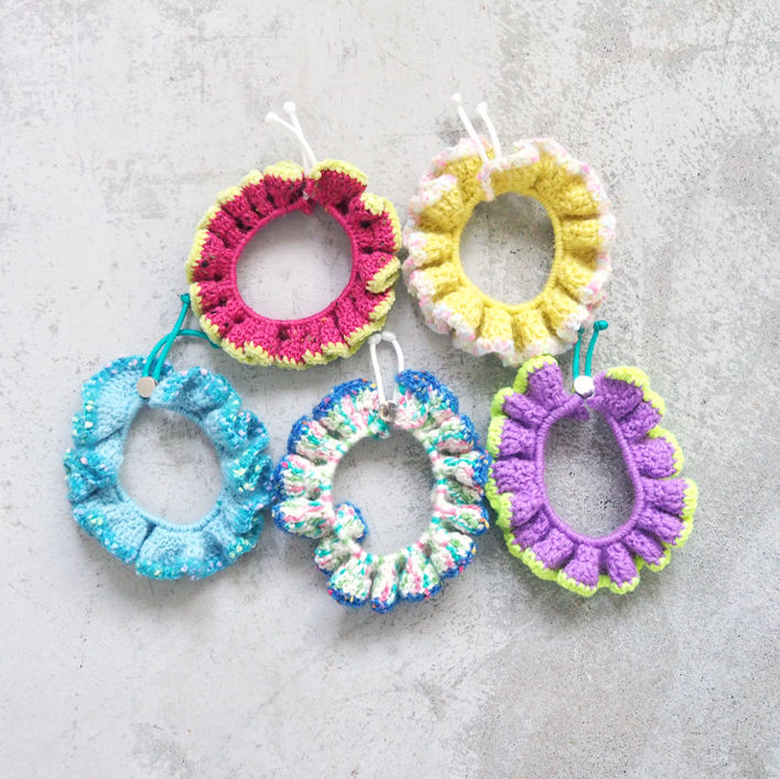Paracord & Knit Collar🌼