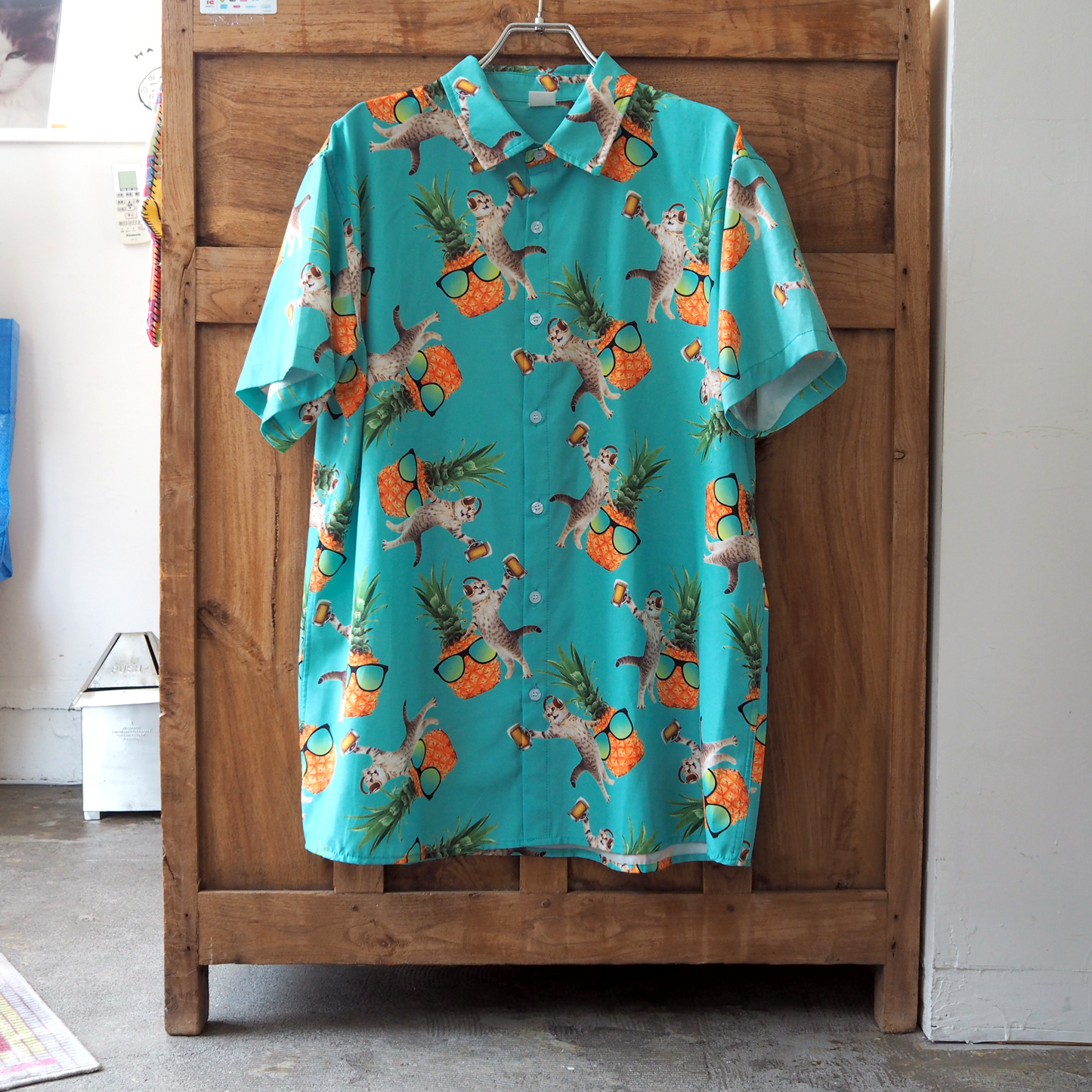 Cat & Beer Summer Shirt
