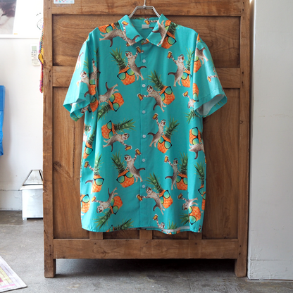 Cat & Beer Summer Shirt
