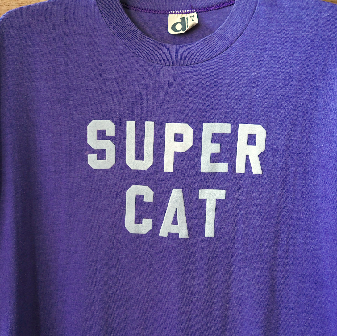 Super Cat Tee / 80s / Made in USA