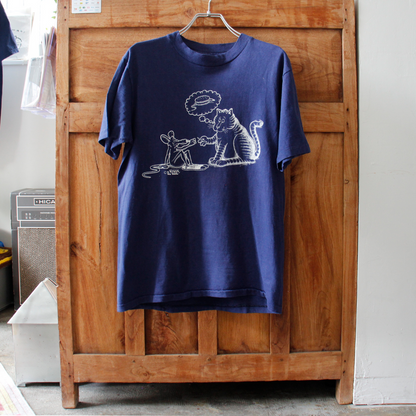 Cat & Mouse Stoner Tee / 70s- / Made in USA