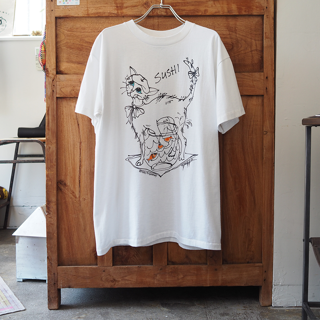 SUSHI Tee / 80s / Made in USA
