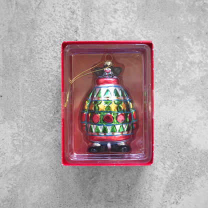 Xmas Ornament "Black Cat in Ugly Sweater" / Kurt Adler × The Art Institute of Chicago