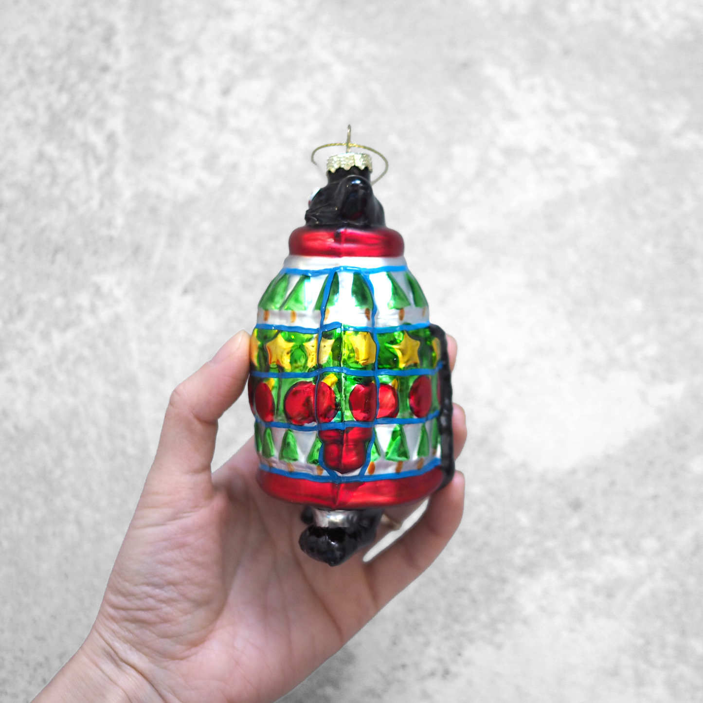 Xmas Ornament "Black Cat in Ugly Sweater" / Kurt Adler × The Art Institute of Chicago