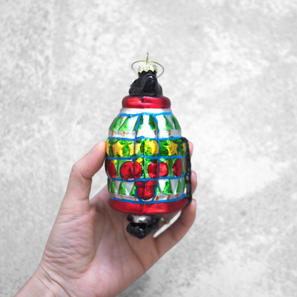 Xmas Ornament "Black Cat in Ugly Sweater" / Kurt Adler × The Art Institute of Chicago