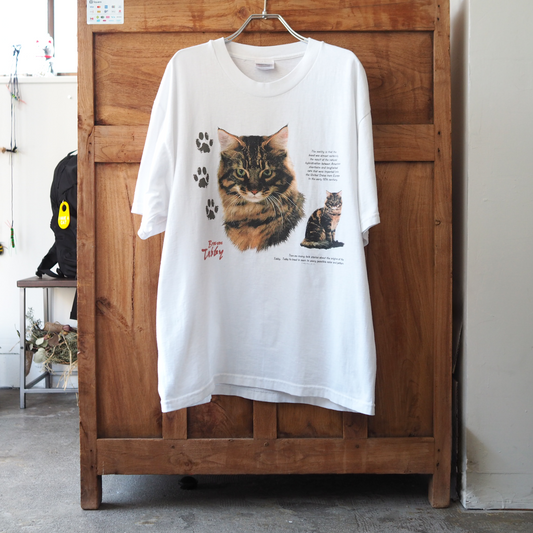 Brown Tabby Tee / 90s-