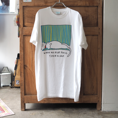 Take a Nap Tee / 90s / Made in USA