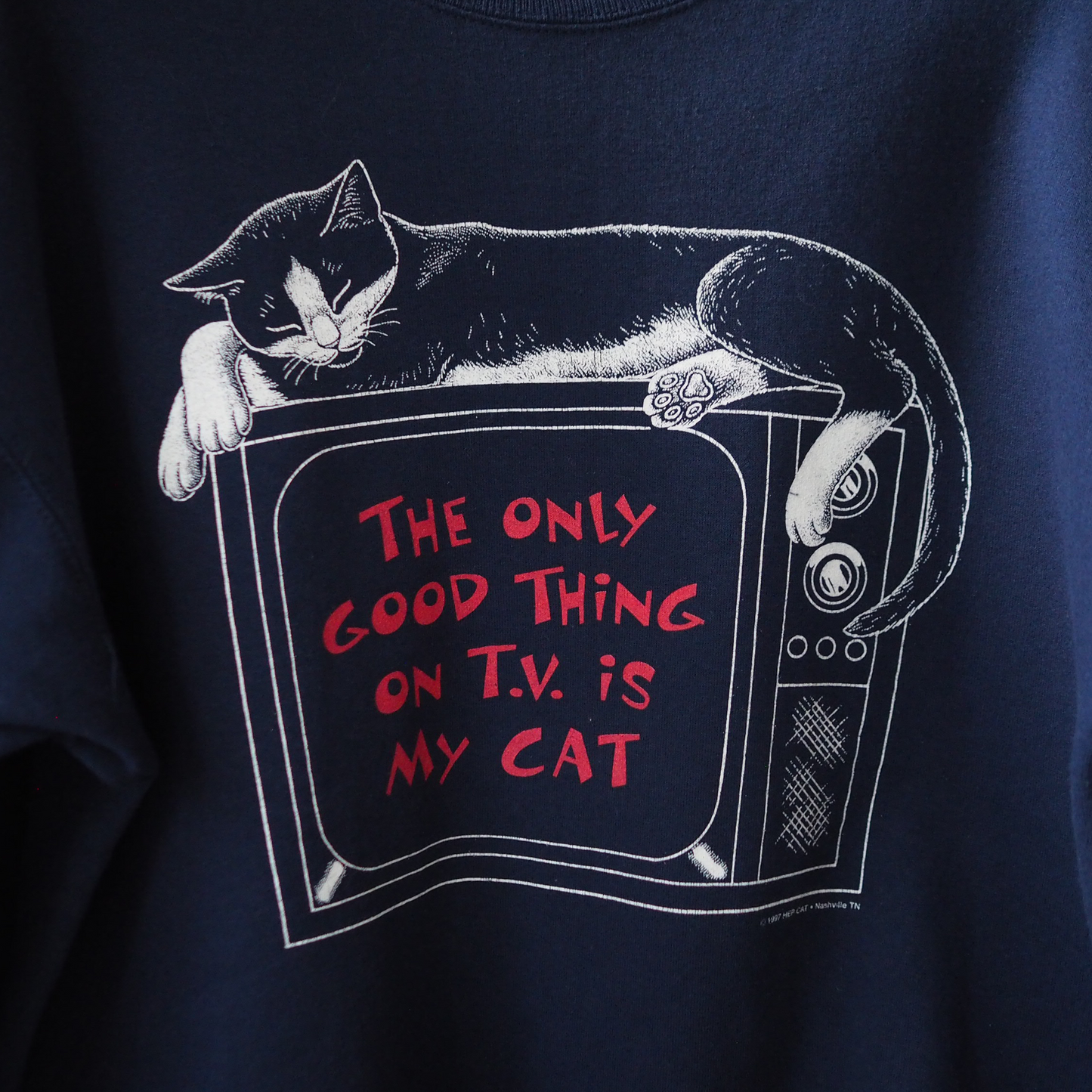 HEP CAT the Only Good Thing on TV is... Sweat / 90s