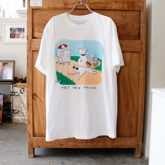 Try New Things Tee / 90s / Made in USA