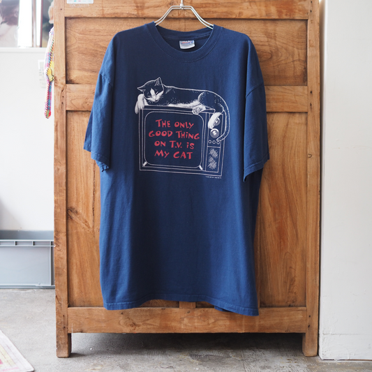 HEP CAT the Only Good Thing on TV is... Tee / 90s