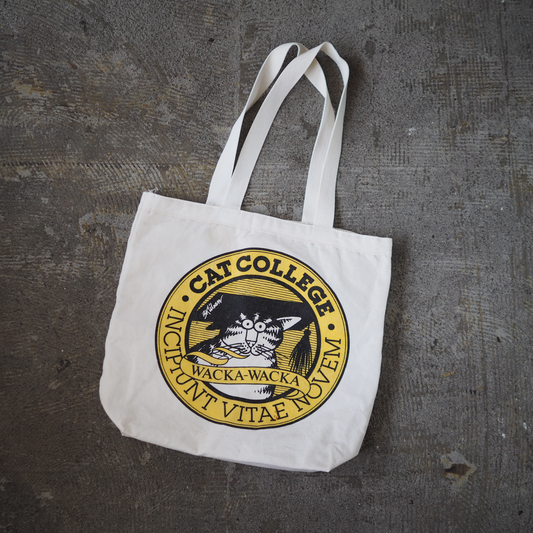 Kliban Cat Tote Bag / 80s