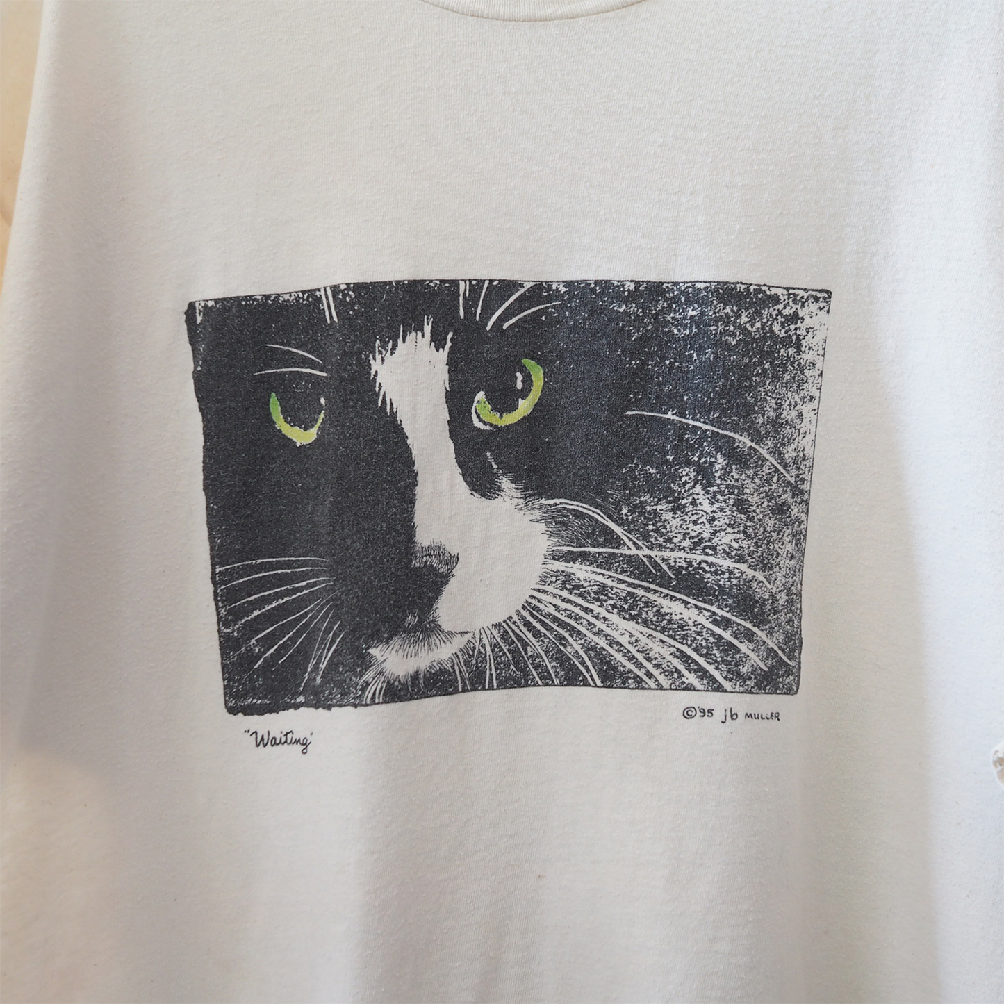 JB Muller "Waiting" Tee / 90s / Made in USA