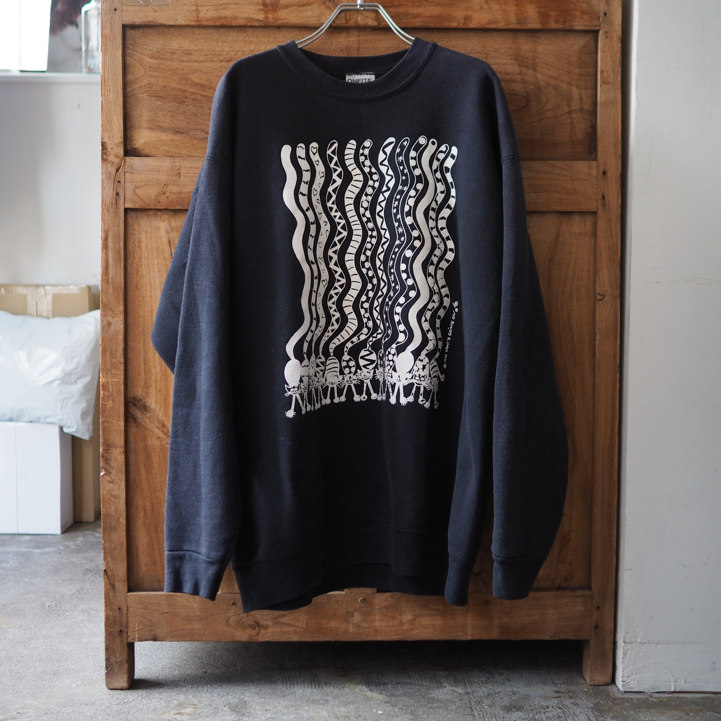 What's Going on San Diego Sweat / 90s / Made in USA