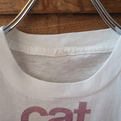 Purina 'Whisker Lickin's' Cat Lover Tee / 80s / Made in USA