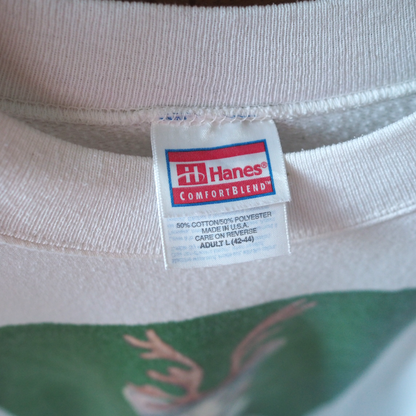 Will Bullas Holiday Cat Sweat / 90s / Made in USA