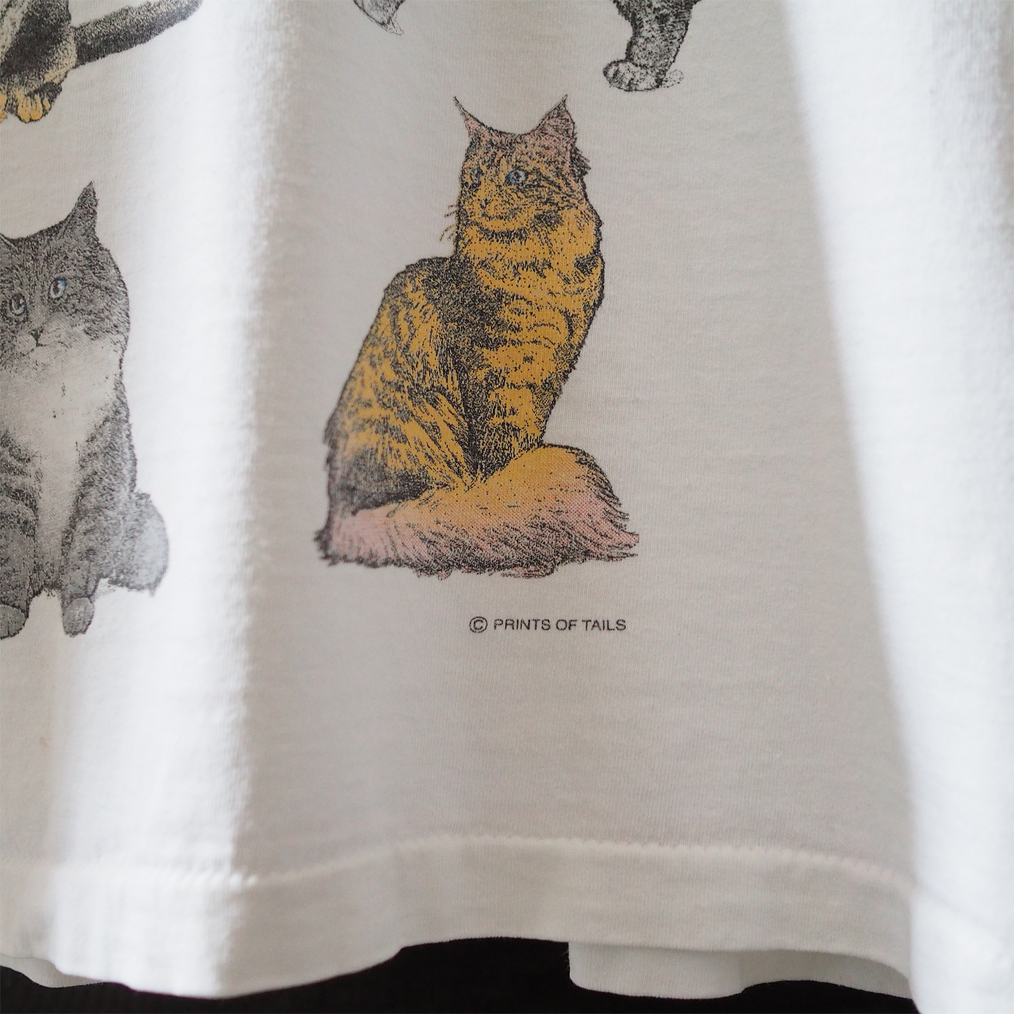 No Outfit is Complete Without Cat Hair Tee / 90s / Made in USA