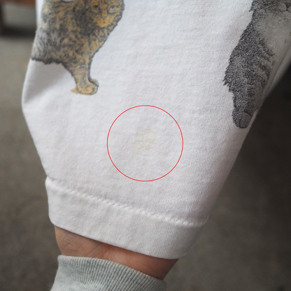 No Outfit is Complete Without Cat Hair Tee / 90s / Made in USA