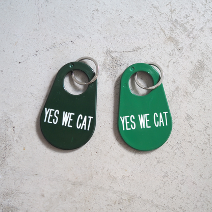 "YES WE CAT"キーホルダー