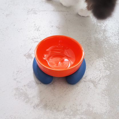 Ceramic Silicone Cat Bowl
